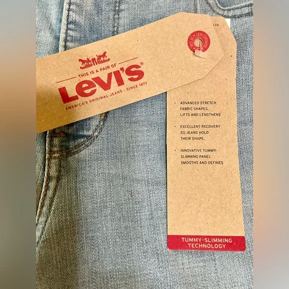 WOMEN’S LEVI’S 311 SHAPING SKINNY JEANS. NWT. SIZE 8 SHORT - Picture 6 of 9